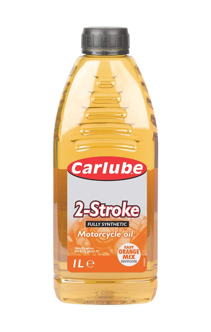 B&Q -  2-Stroke Fully Synthetic Motor Engine Oil 1 Litre Lubricant 1L Treatment