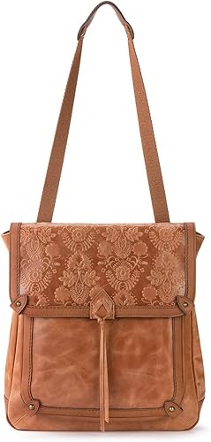 Miniatura 5 de The Sak Mochila Ventura en piel, correa convertible ajustable, estampado floral de tabaco