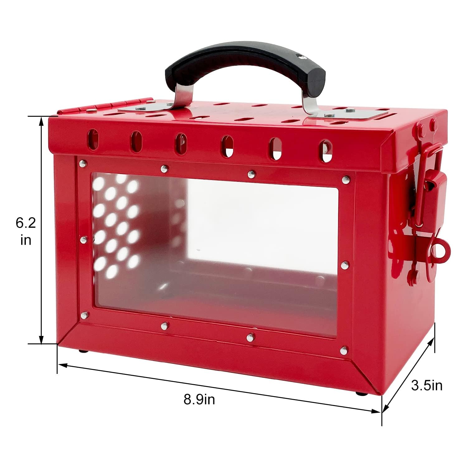 Snapklik.com : SAFBY Lockout Tagout Box Kit Portable Safety Group ...