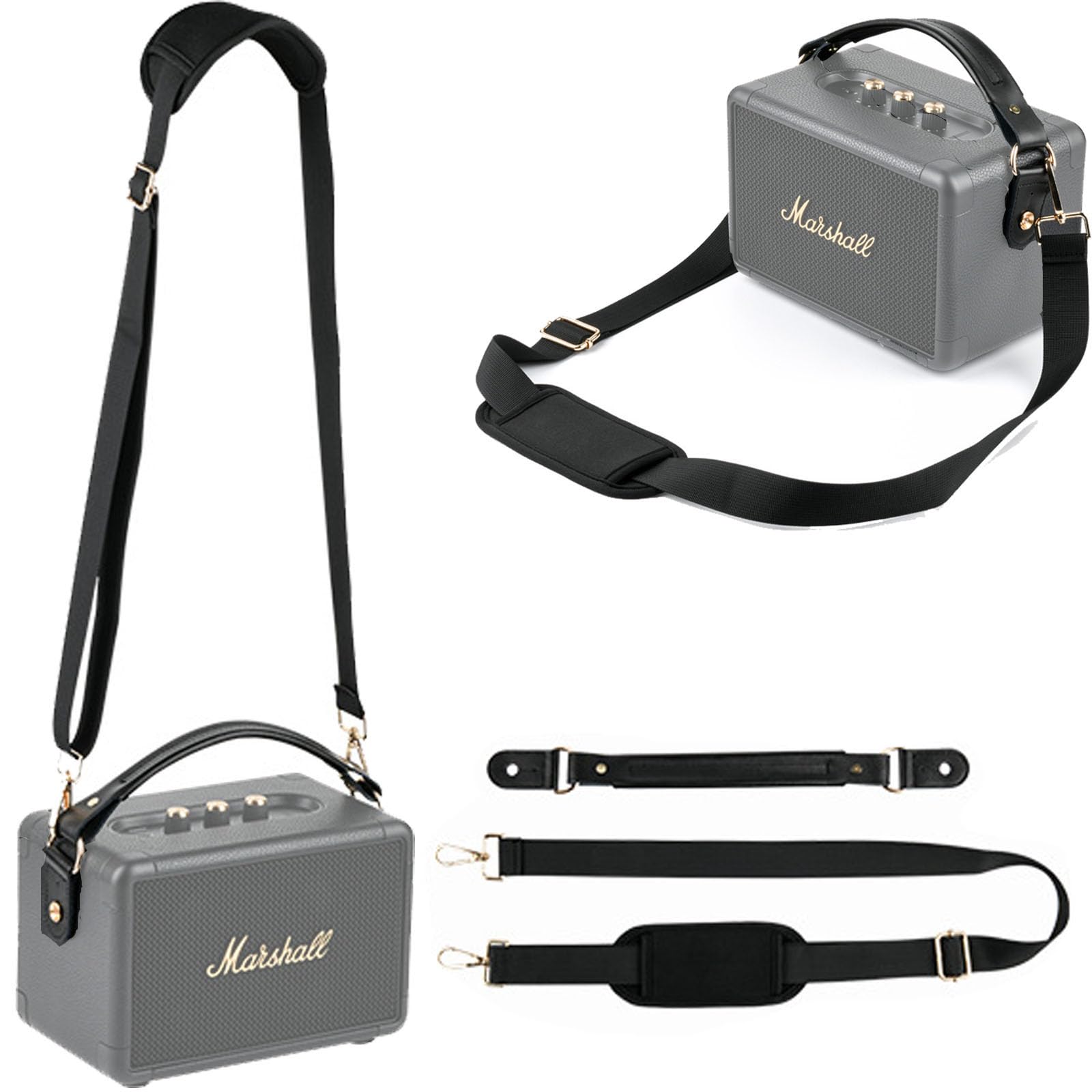 Ferbao PU Leather Handle Strap Adjustable Shoulder Strap