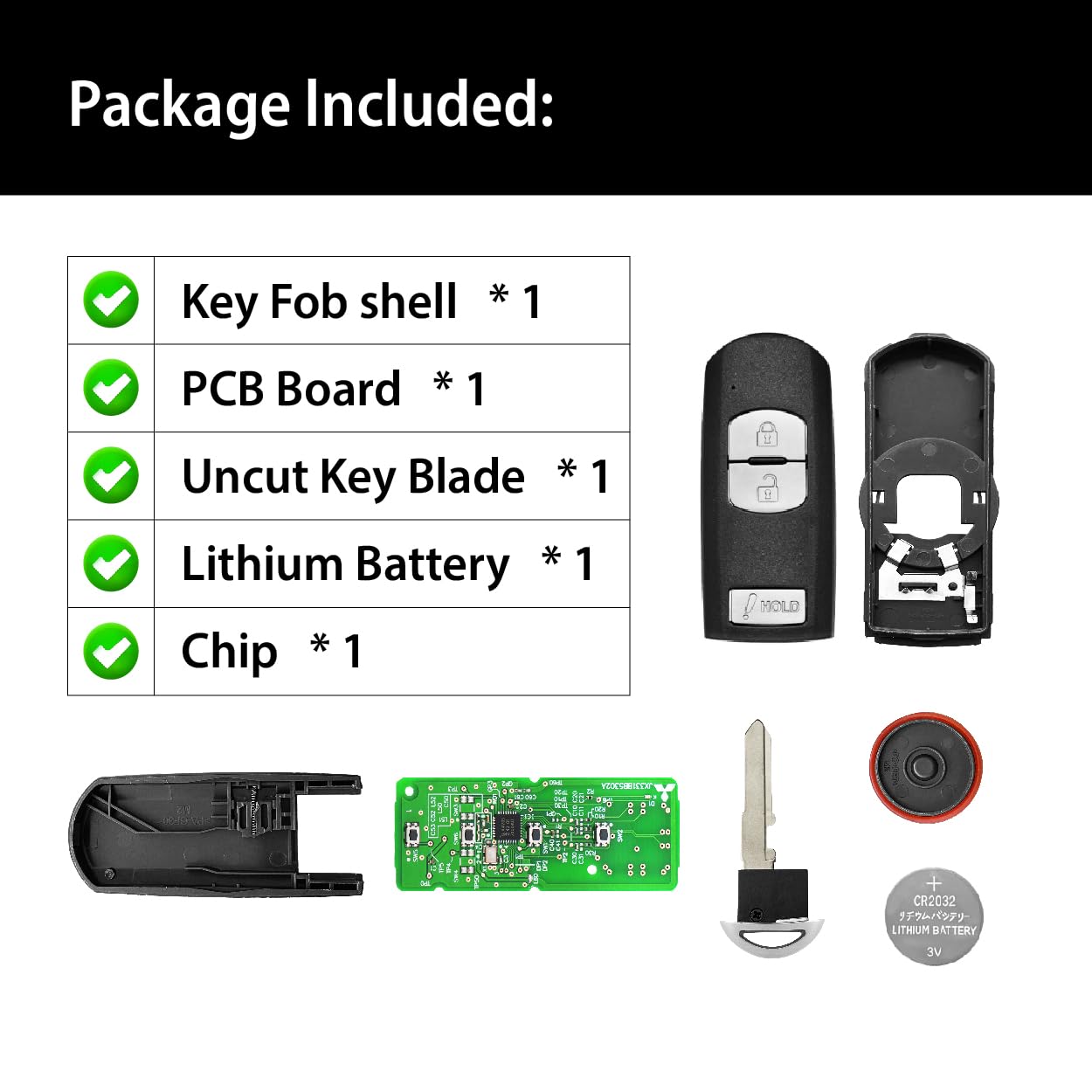 Amazon.com: Keylessbest Replacement for 2016 2017 2018 2019 2020