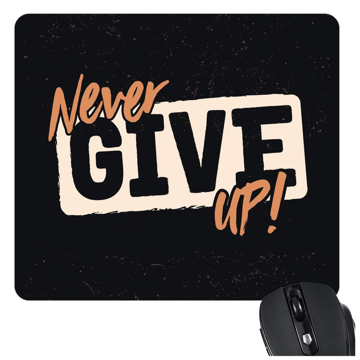Yaya Cafe New Year Christmas Gifts Motivational Quote Printed Mousepad for Computer, PC, Laptop - Never Giveup (B07JQV736N) Amazon Price History, Amazon Price Tracker