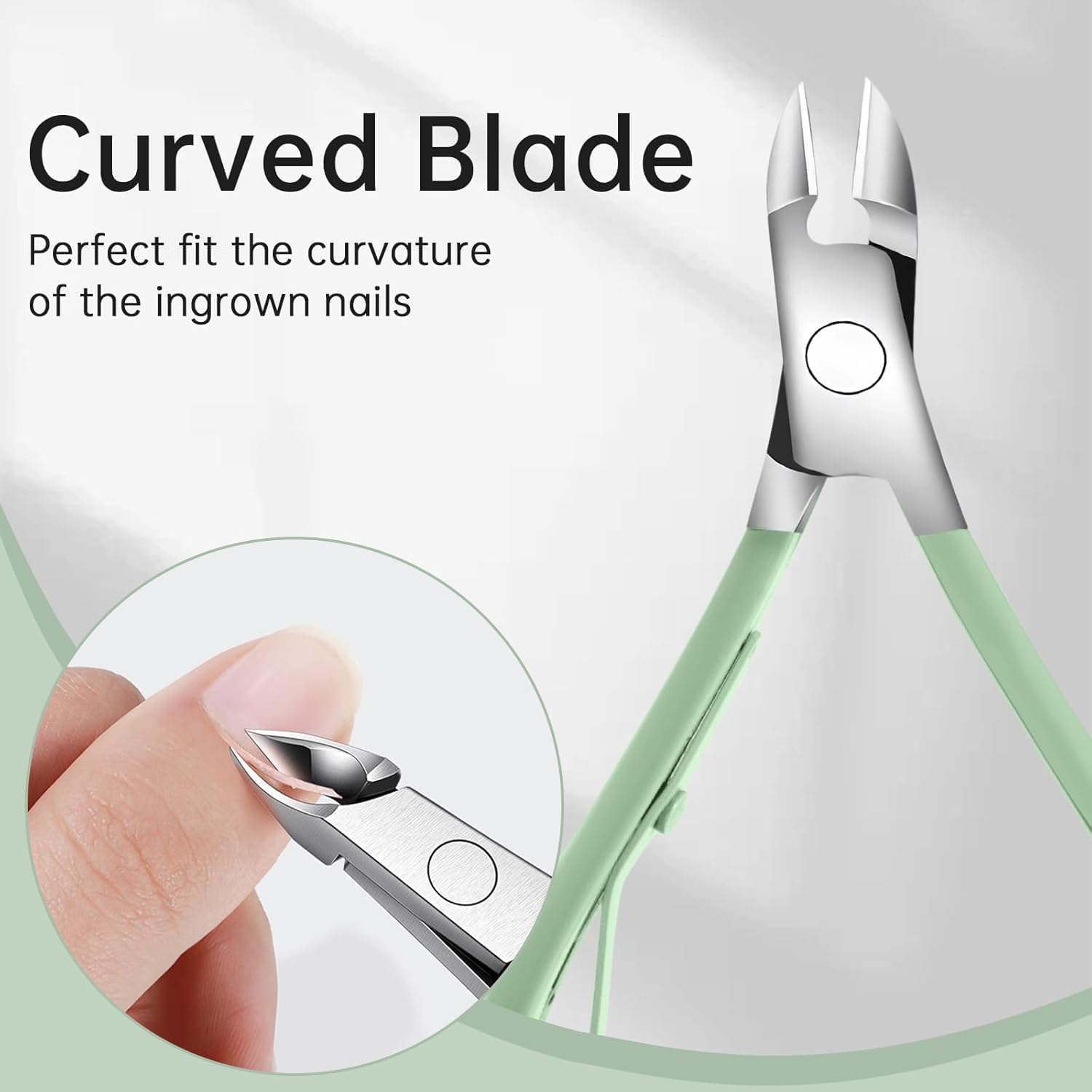 A TO Z SHOPPING HUB1 Manicure Set,16PCS Professional Grooming Care Tools Men Women Nail Clipper Set Stainless Steel Toe Finger Nail Clippers with Portable Travel Case Pedicure Care Tool for Travel or Home 3