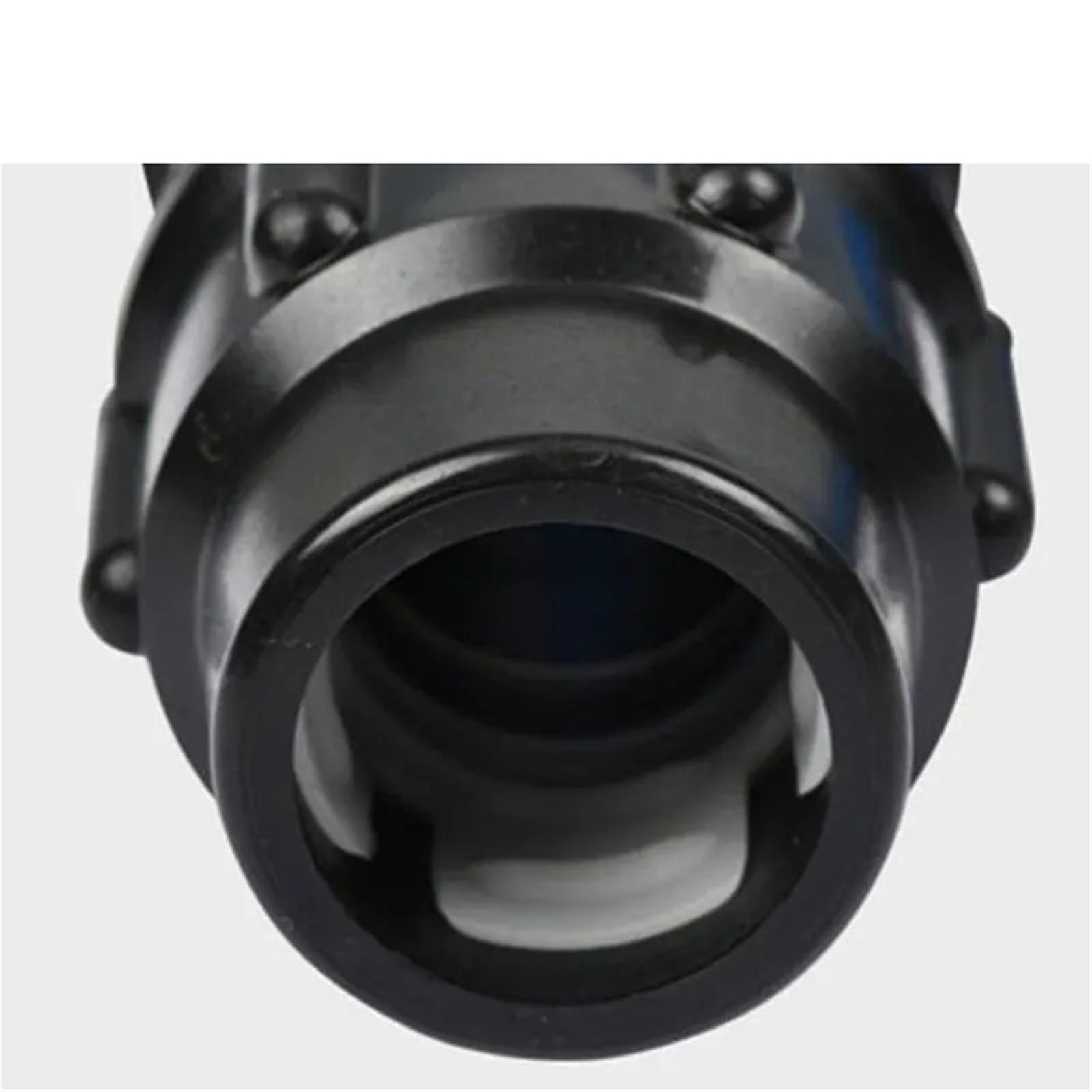VELORE Conector de válvula de bola rápida de plástico de 20/25/32/40/50 mm, conector de válvula de bola rápida para jardín, agricultura, riego, accesorios de tubería de agua (azul, 63 mm)