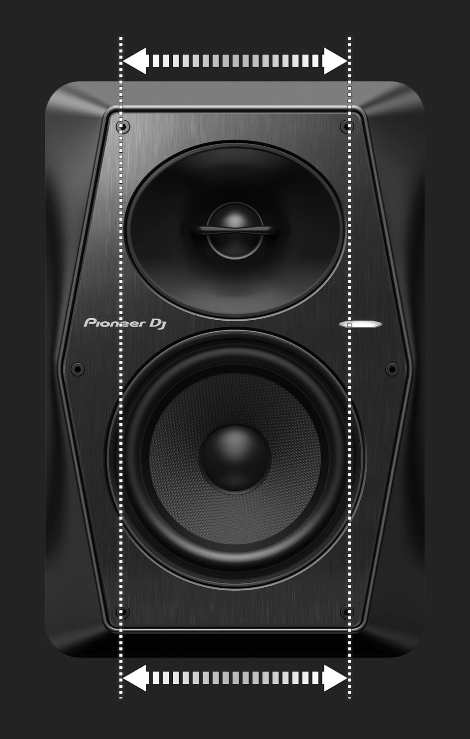 Pioneer DJ VM-70 7 İnç Aktif Hoparlör (TEK)