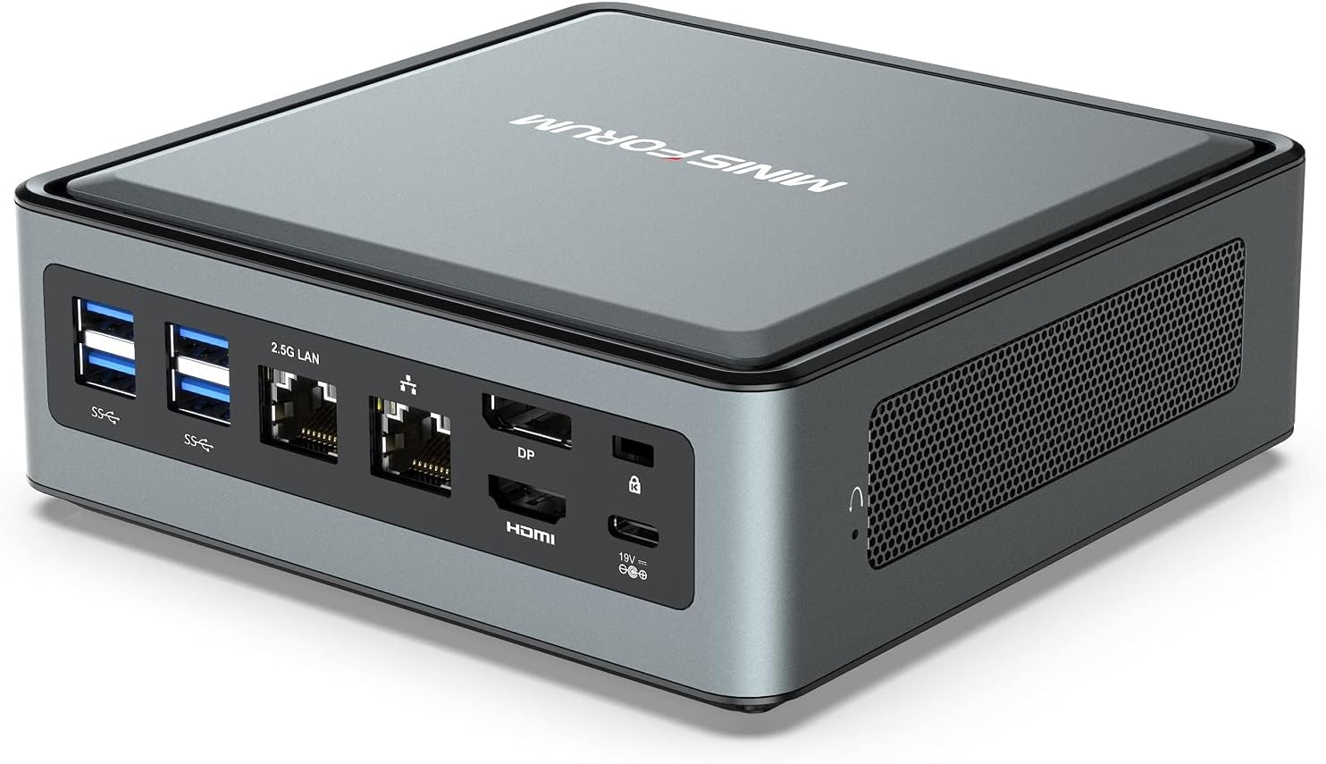 COOFUN Mini PC AMD Ryzen 5 4500U up to 4.0 GHz | 16 GB RAM 512 GB PCIe SSD | Radeon Graphics | Dual WIFI5 BT 5.1 | 4K HDMI/DP/USB-C | 2X RJ45| 4X USB 3.0 2X USB 3.1 Small Form Factor