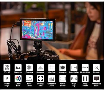 Amazon.co.jp: FEELWORLD P6X カメラビデオ モニター 5.5インチ