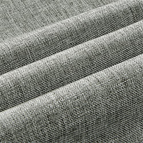 Rideau de douche imperméable lavable gris 100x180 pour bain et douche - 6