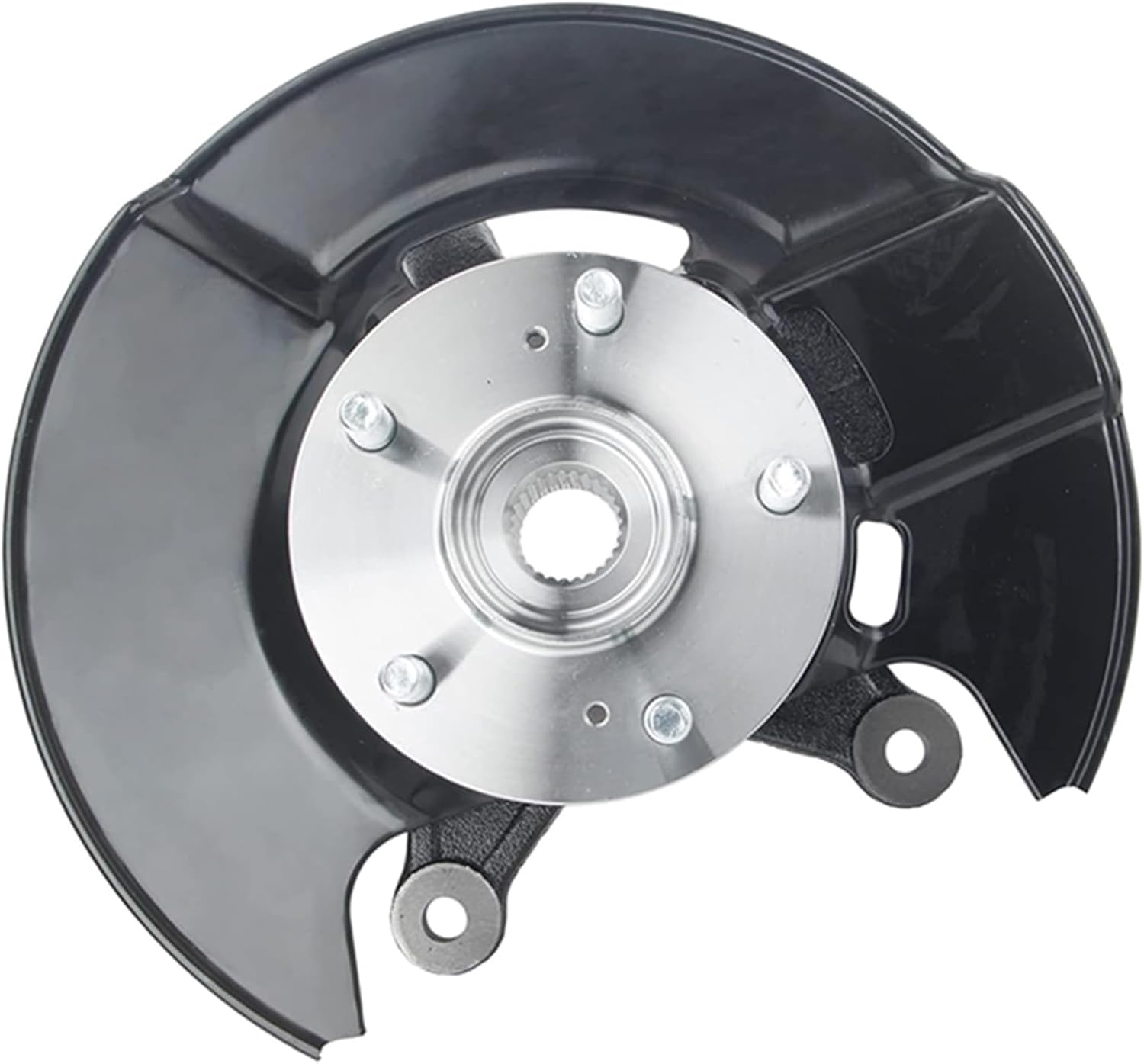 Front Left Driver Side Steering Knuckle & Wheel Bearing Hub Assembly Fits Honda Pilot 2003-2004 698-481, 698481, 51216S3VA01, 45256S9VA00, 44600S0XA00