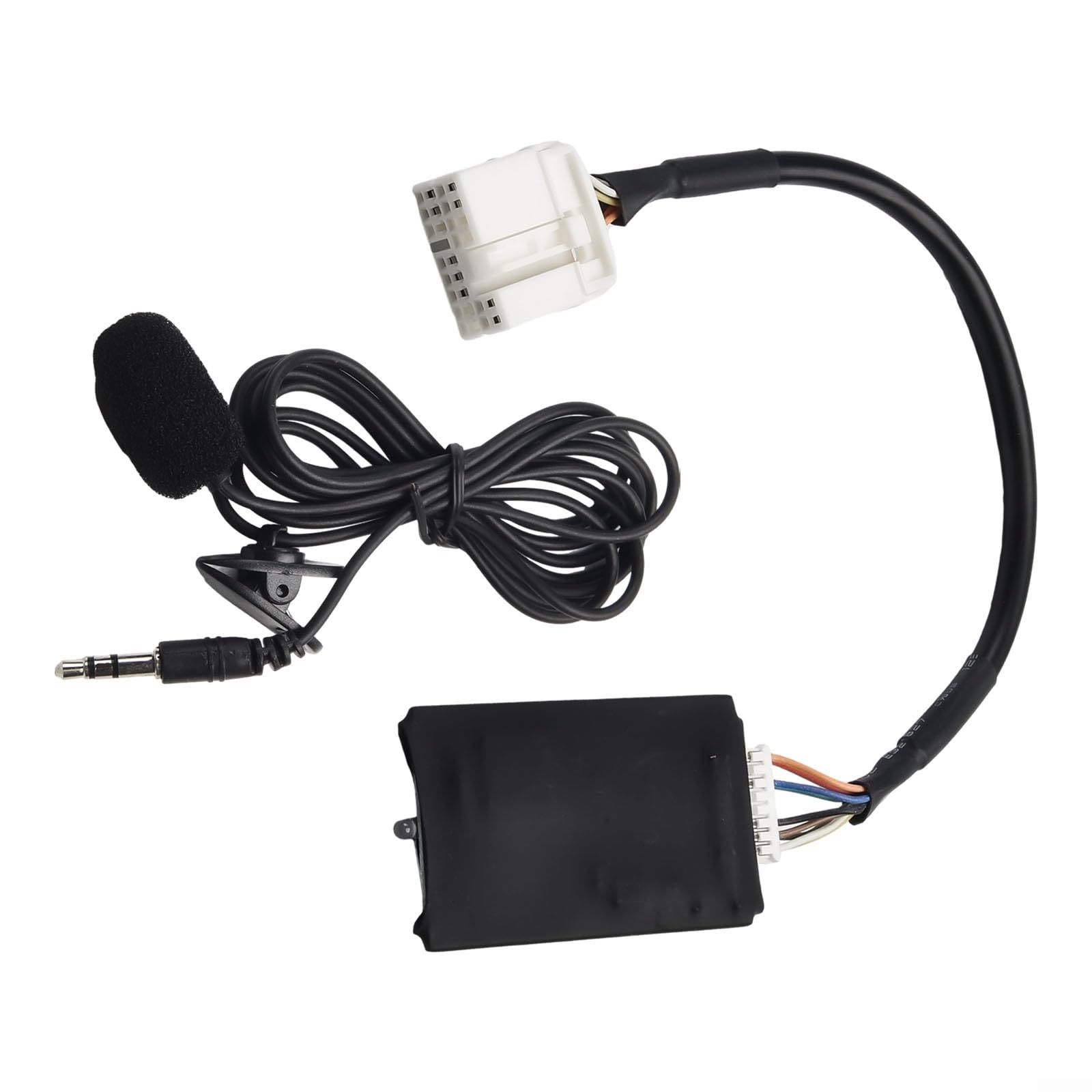 Kompatybilny z Bluetooth kabel adaptera AUX do Honda Accord 2003-2011, Civic 2006-2010, CR-V 2004-2011, moduł wejściowy stereo z przyłączem mikrofonowym