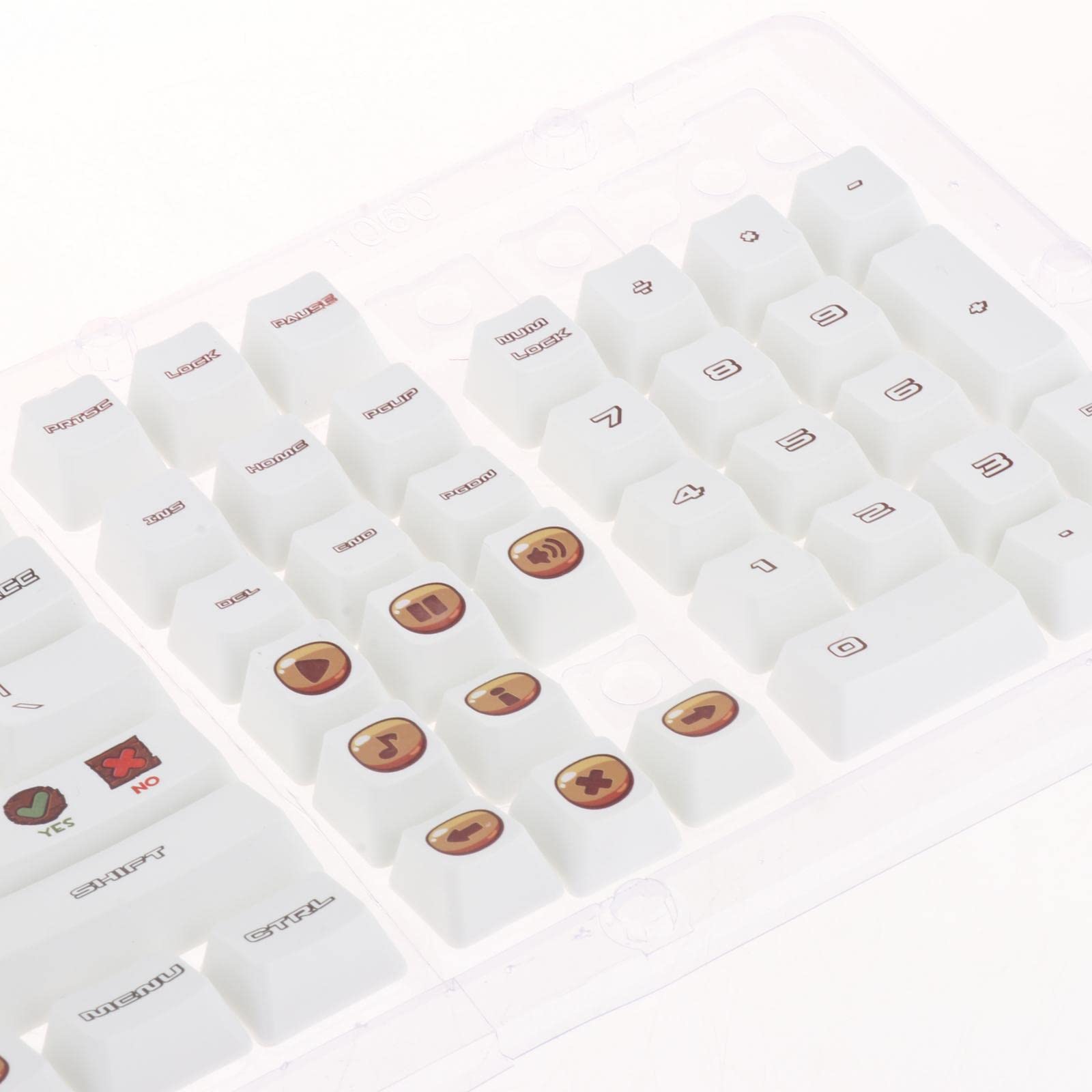 FASHIONMYDAY 108 Keys PBT Keycaps OEM Profile Suitable for Any Size Mechanical Keyboard UI | Computers & Accessories|Accessories & Peripherals|Keyboards, Mice & Input Devices|Keyboards