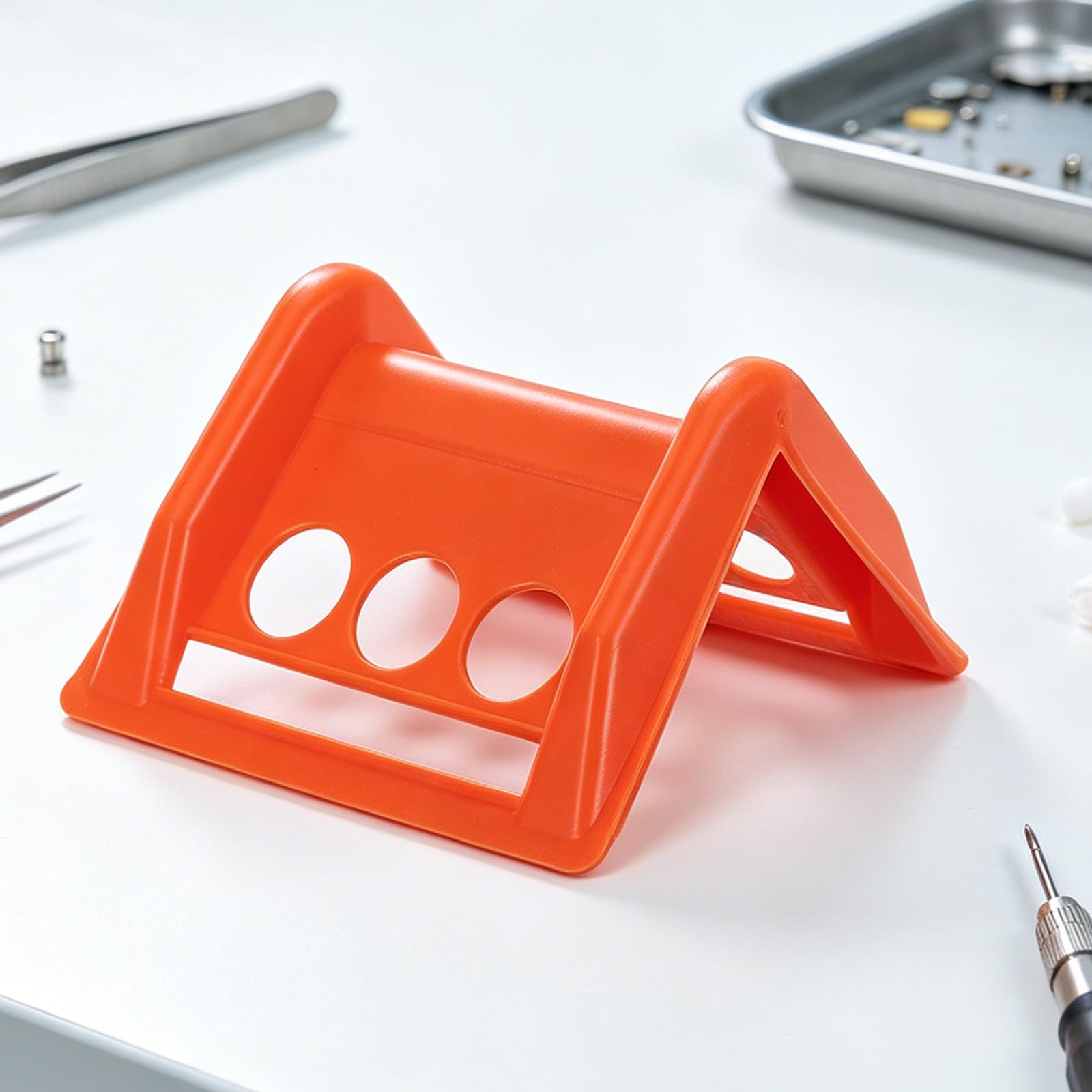 SOLUSTRE 20 szt. plastikowych narożników ochronnych na krawędzie ładunków na platformach - 5,83 x 4,72 x 3,15 cala, pomarańczowy, wytrzymały, pasek ochronny na wciągarkę z zapadką do transportu