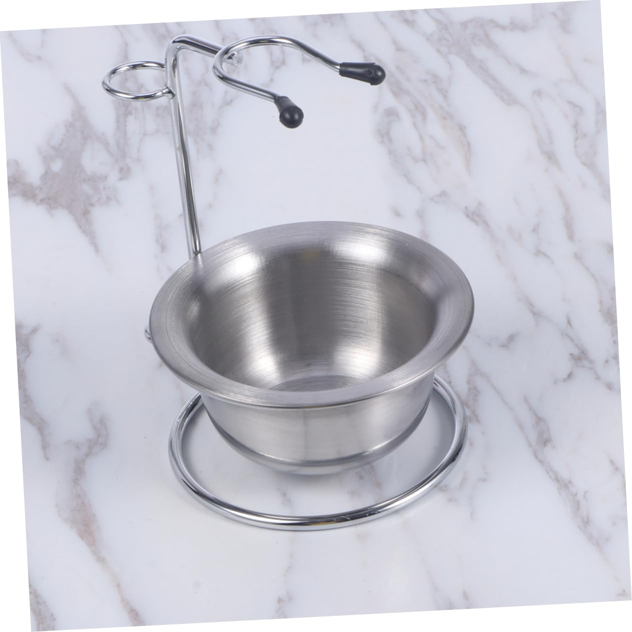 FOMIYES 3 Piezas Soporte y Para Brochas De Afeitar Jabón De Afeitar Brochas De Para Soporte De Con Cuenco De Afeitado Organizador Manual Hombre
