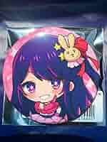 推しの子　TSUTAYA　お出かけver.　ホログラム缶バッジ　星野アイ 6113CWH4xDL._AC_SY200_QL15_.jpg