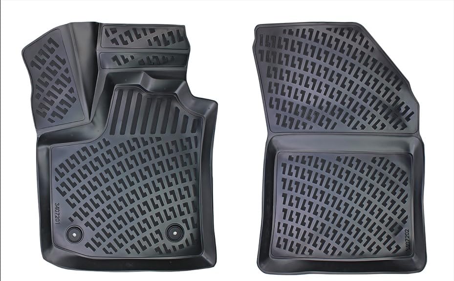 Rizline Dacia Dokker PANELVAN (2 Parça) 2012 Sonrası Uyumlu 3D Havuzlu Paspas
