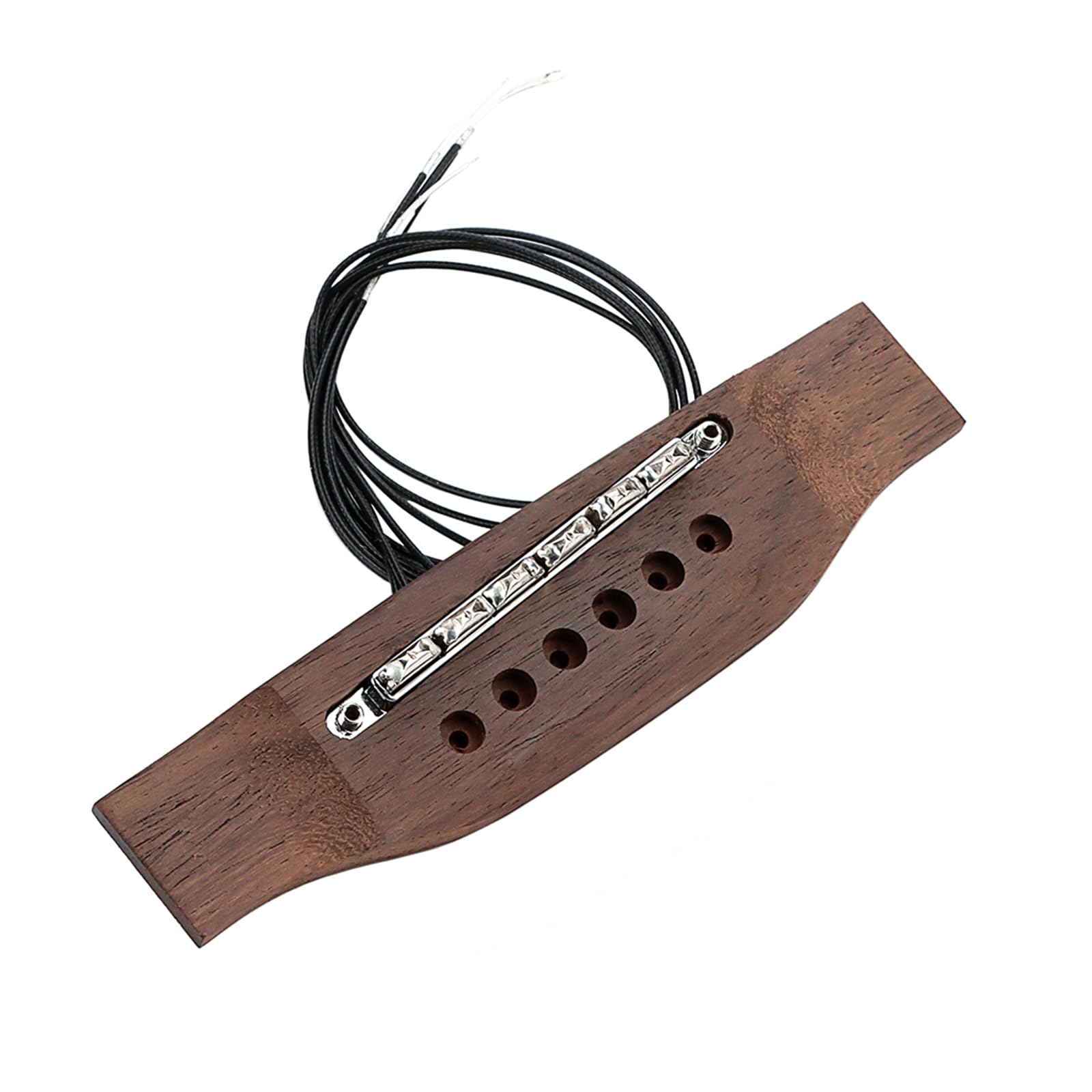 Pickup professionale per chitarra acustica a 6 corde con tecnologia piezoelettrica. Resiste alle interferenze