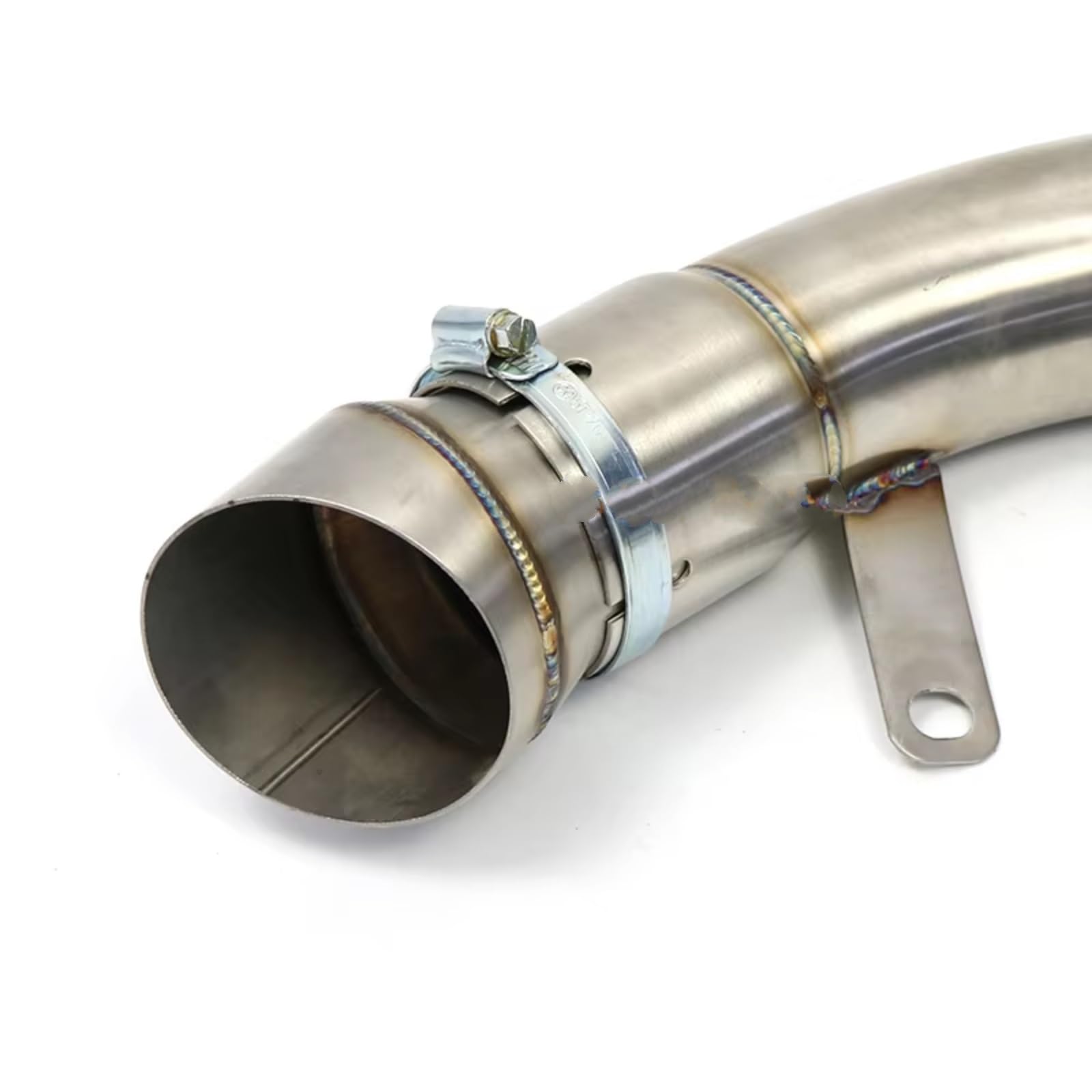 Motorrad Slip-On Auspuff Für CB650F Für CBR650F 2014-2018 Für CB650R Für CBR650 2019-2022 Motorradauspuff Modifiziertes 60 mm Interface Mittelverbindungsrohr Slip On