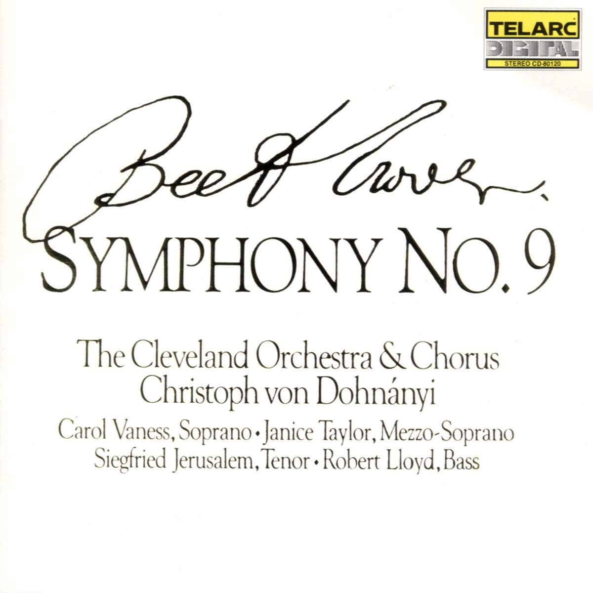 BEETHOVEN;LUDWIG VAN - SYM 9 CHORAL [Audio CD] BEETHOVEN;LUDWIG VAN
