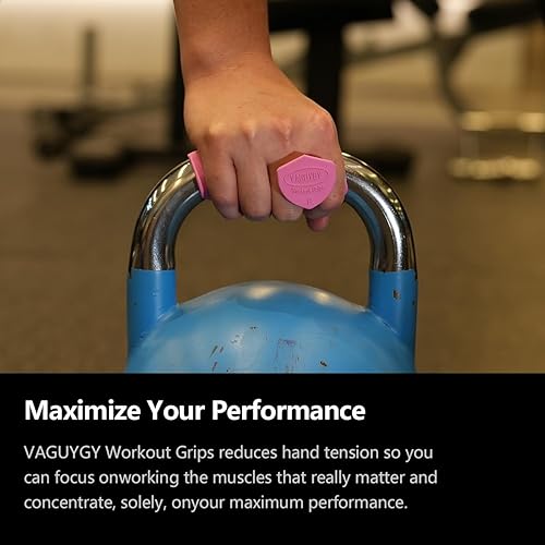 Miniatura 5 de Agarres de entrenamiento, guantes de goma para gimnasio sin dedos, agarres para hombres y mujeres, agarre cruzado en la palma de la mano, protección