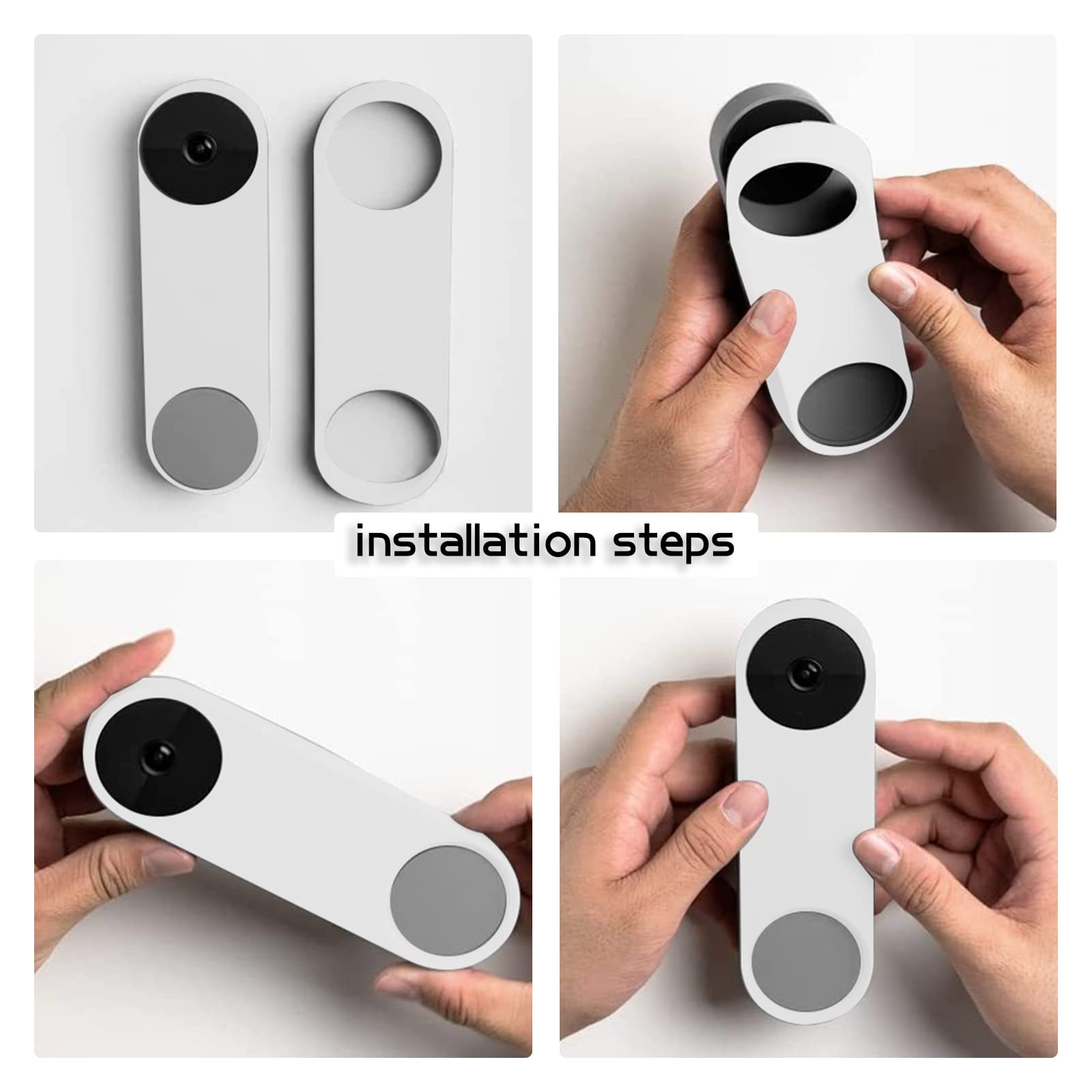 Google Doorbell Camera Nest Doorbell (Wired, 2nd Gen) Weatherproof - Main Image