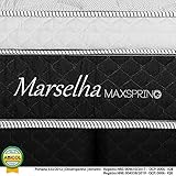 Cama Box Queen Herval Marselha, Molas Maxspring, 64 x 158 x 198 cm glide