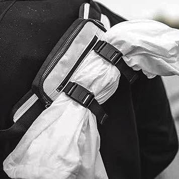 Gilet Con Tasche Chest Rig - Borsa Regolabile In Oxford, Per Sport, Viaggi E Streetwear - Foto 9