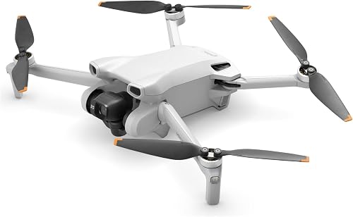 Bundle DJI Mini 3 Fly More (DJI RC) – Mini drone caméra léger et pliable avec vidéo 4K HDR, temps de vol de 38 minutes, Prise verticale réelle et fonctions intelligentes. - 4