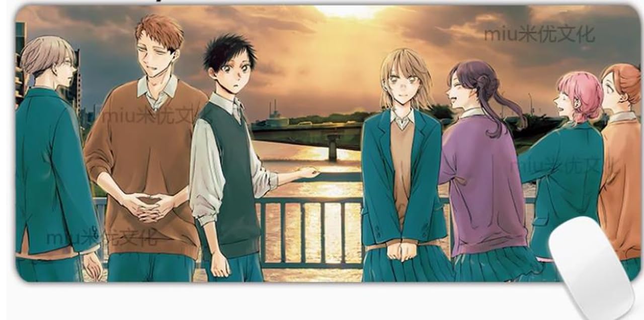 アオのハコ 春コレ 大判デスクマット 16064-6936-