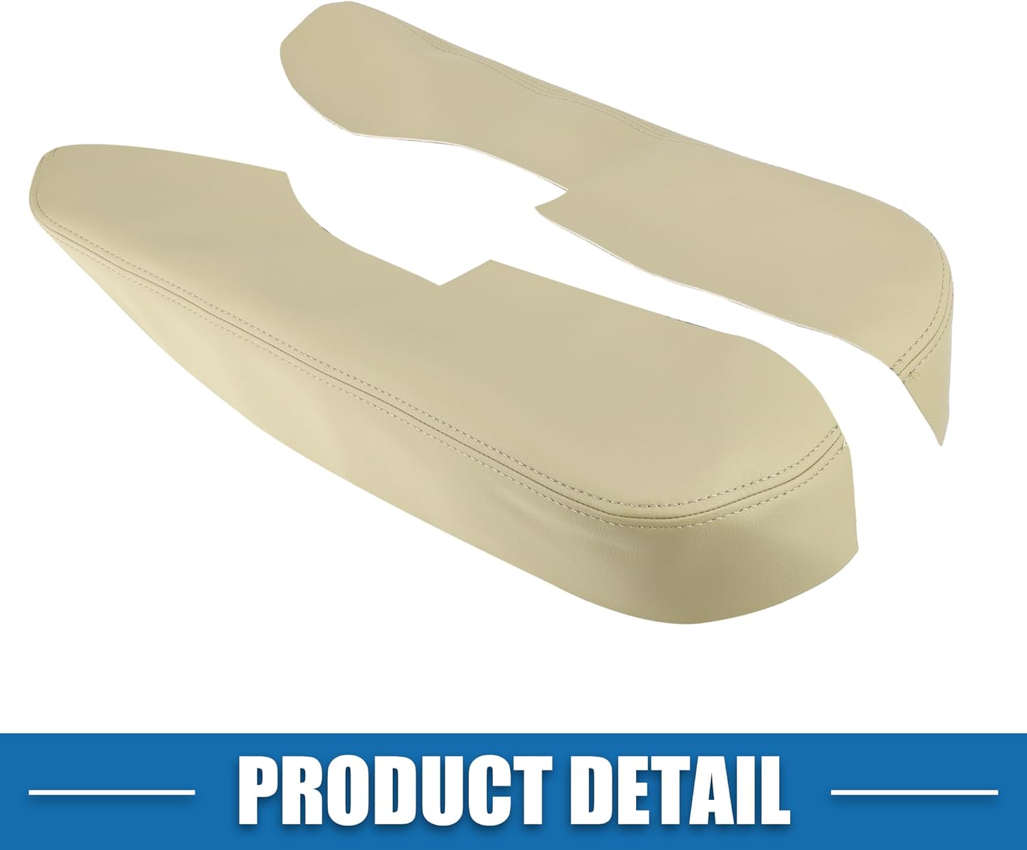 Car Front Door Panel Armrest Cover Interior Door Trims for Acura TL 2009-2014 Beige 1 Pair