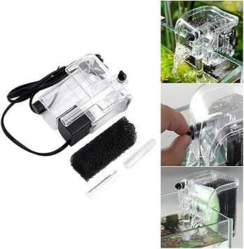 Valkyrie 250L Silent 3W Suspended Waterfall Aquarium Filter Head Motor Internal Filter
