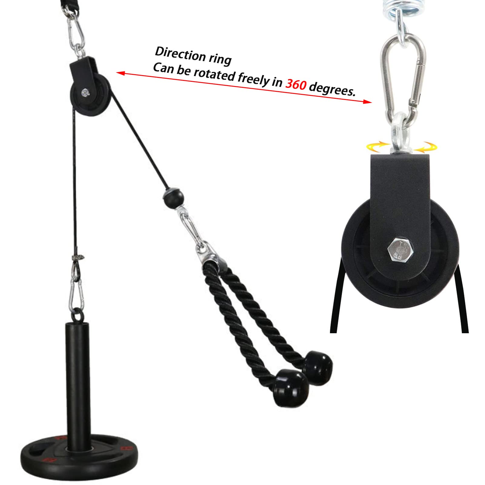 Trade Shop - Set 4 Morsetti Morsetto Ferma Serra Fune 10mm In Acciaio Inossidabile Ferramenta