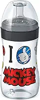 Lillo Mamadeira Super Evolution Disney Silicone - Preto 300 Ml