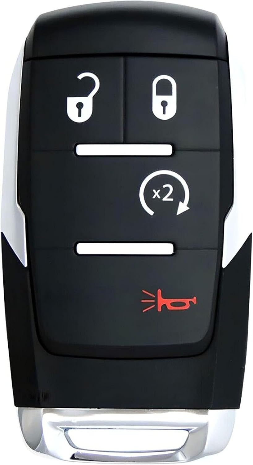 1x New Quality Replacement Proximity Key Fob Remote Compatible with & Fit for RAM 2500 3500 4500 5500 - MPN GQ4-76T-06