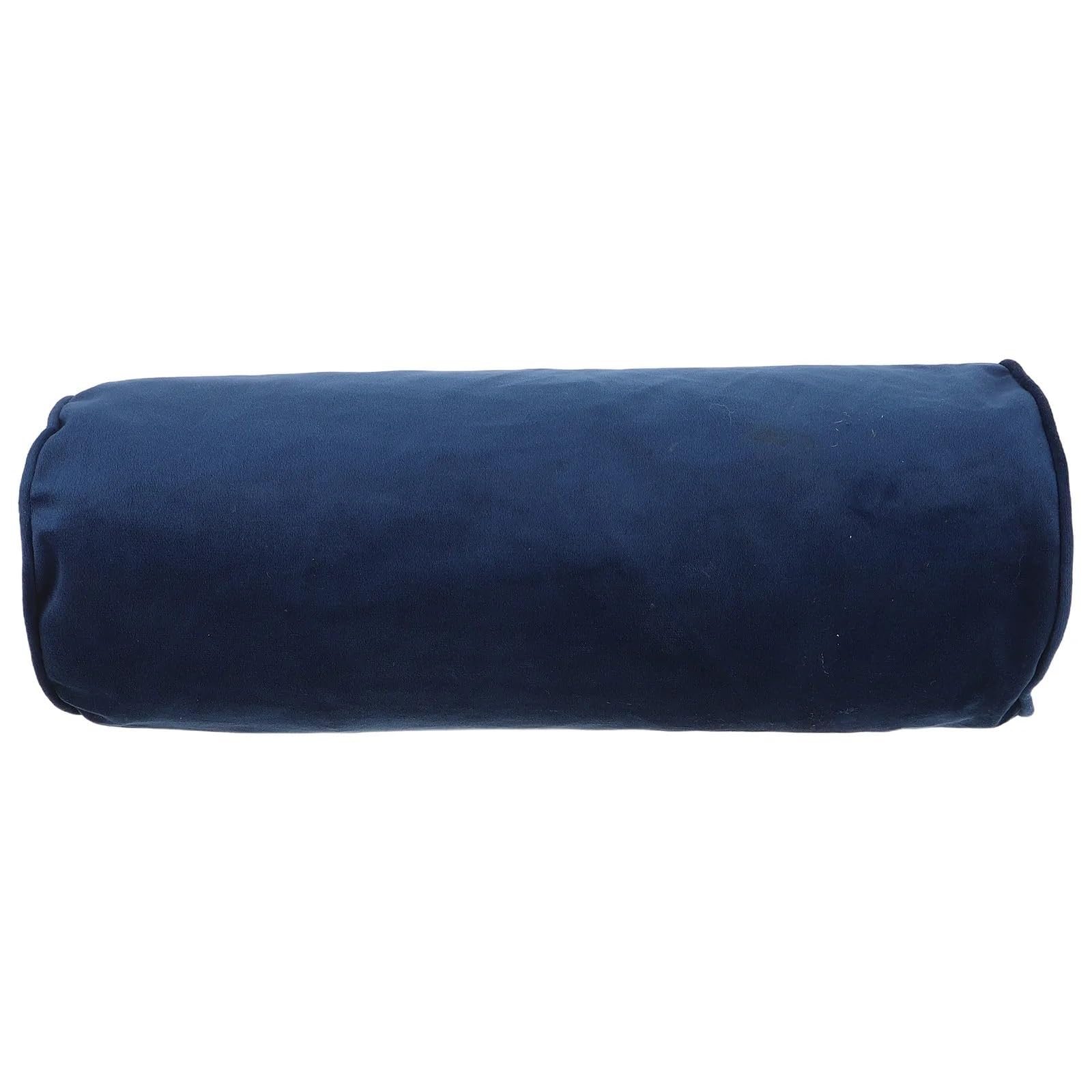 Cylindrical Pillowcase Round Pillowcase Cylinder Zipper Neck Roll Pillow Cover 40x15cm Soft Travel Sofa Cushion