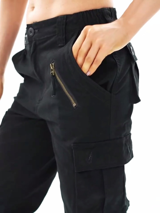 パンツ y2k cargo pants gimmick BLACK military Amazon.com: Women's