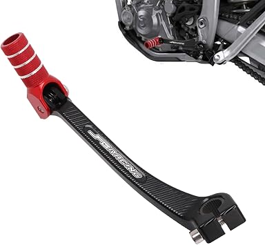 JFG RACING Dirt Bike Gear Shift Lever,CNC Folding Foot Shifter Pedal for CRF450R CRF450RX 17-24/CRF250R 18-24/CRF250RX CRF450X CRF450RWE 19-24/CRF450L 19-20/CRF450RL 21-24