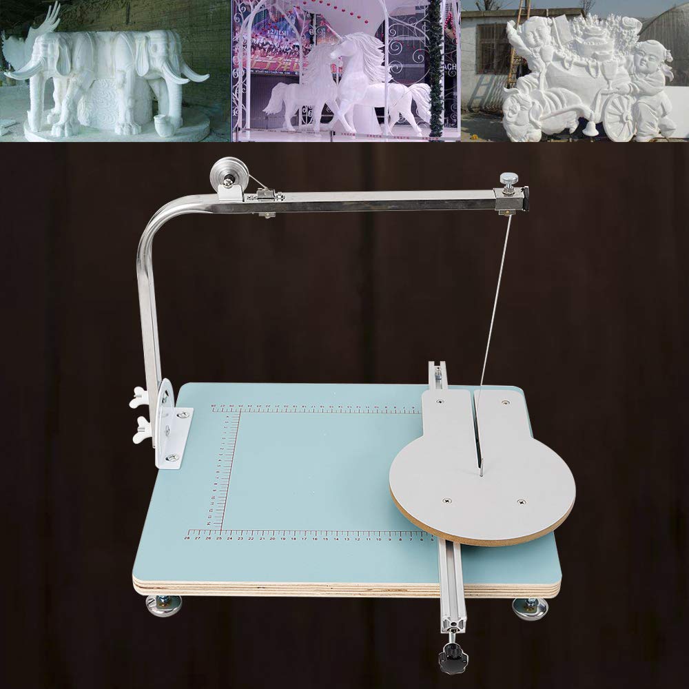 Coupe-mousse électrique pour polystyrène avec fil chaud pour des travaux de coupe précis sur la mousse, idéal pour l'artisanat et les projets de bricolage