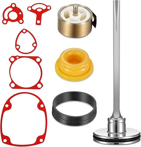 Kit de juntas de piezas de herramientas de 9 piezas, pieza de pistola de clavos de aire, pistola de clavos, cinta de parachoques, junta tórica,