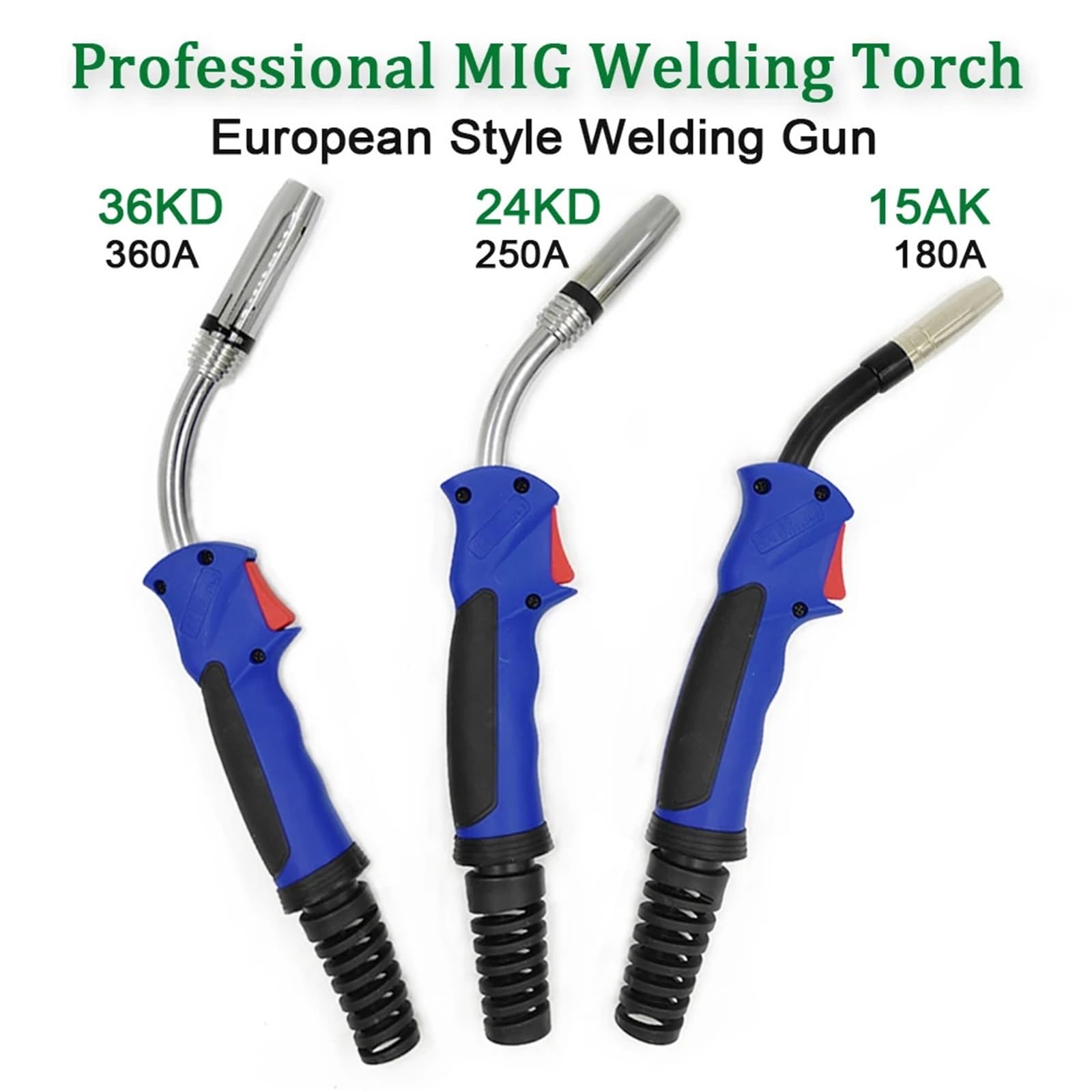 Zgrzewarka do plastiku Palnik 15AK 24KD 36KD Pistolet spawalniczy MIG Poziom przemysłowy Ręczna spawarka(24KD Torch)