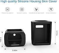 Vista 6 de Funda de silicona para cámara eufy Security SoloCam S220 (negro, 1 unidad)