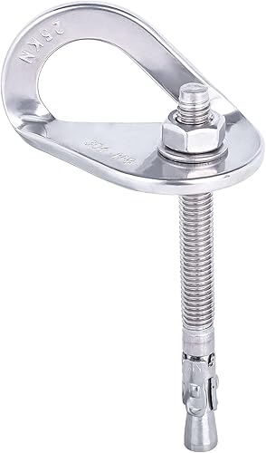 Miniatura 10 de Pernos de escalada de 25 kN anclajes de acero inoxidable para escalada perno de anclaje Perno de expansión resistente, Piton Tiedown para escalada