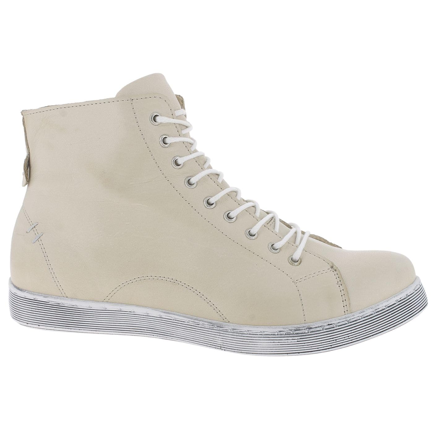 Andrea Conti Damen High Top Sneaker, Creme, 41 EU