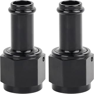 EVIL ENERGY 8AN Female to 1/2" Barb Hose Fitting Straight Swivel 2PCS