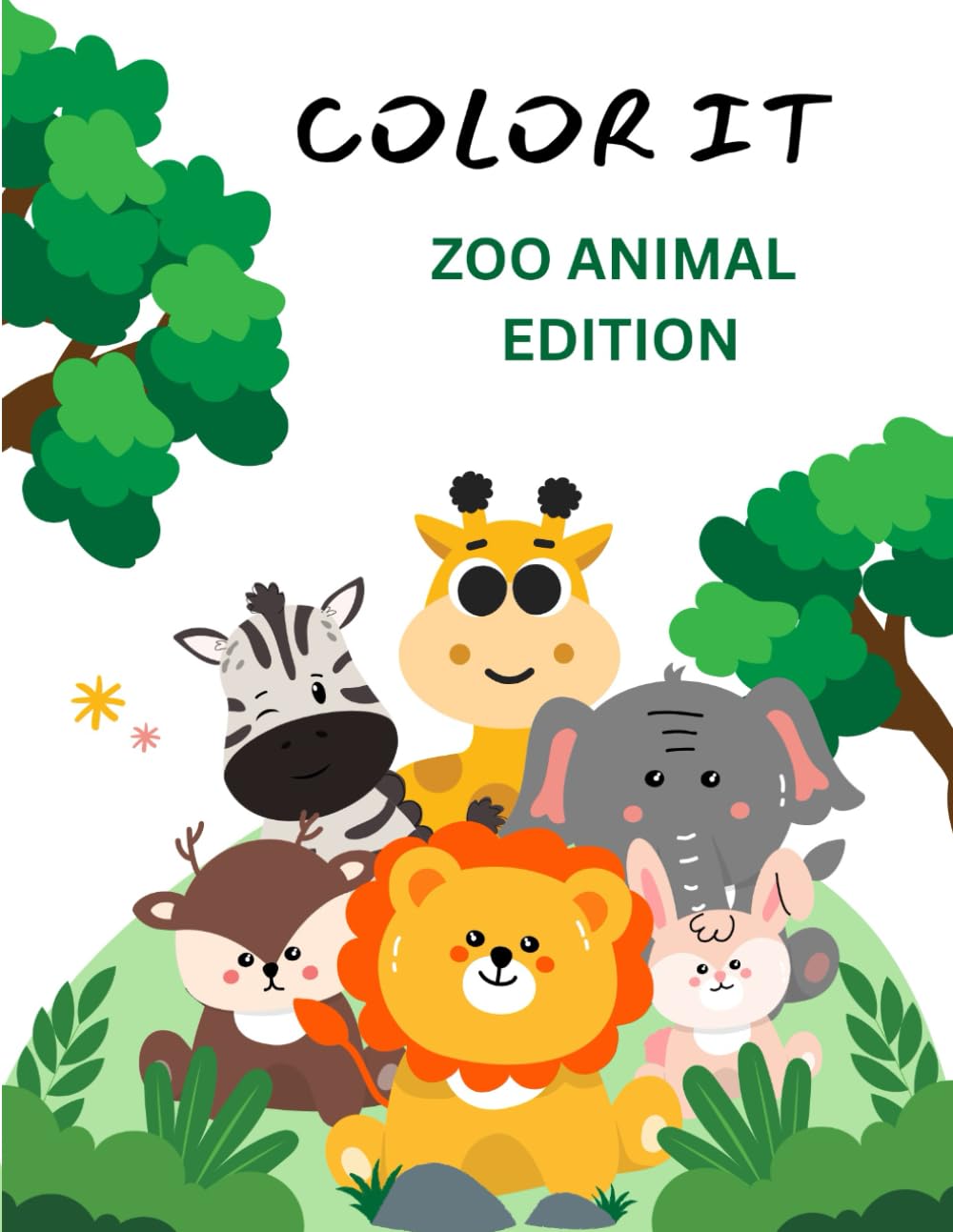 COLOR IT!!!: ZOO Animal Edition