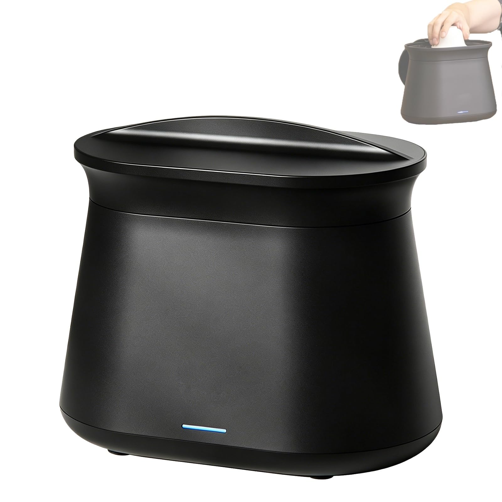 Lavavajillas eléctrico de sobremesa con depósito de agua de 1,7 L, lavavajillas desmontable, separación de suciedad y limpieza, enjuague rápido en 2 segundos, ideal para el hogar, bares