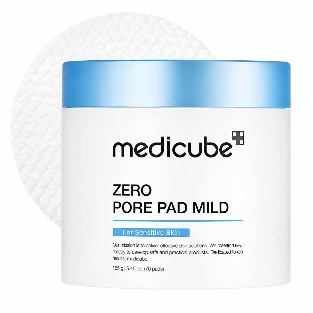 Medicube Zero Pore Pad Mild, 70 Pieces