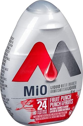 Miniatura 3 de MiO Fruit Punch - Potenciador de agua líquido, 1.6 fl oz1.6 fl. oz (paquete de 4) enviado desde Canadá