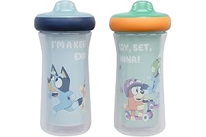 The First Years Bluey Insulated Sippy Cups for Toddlers