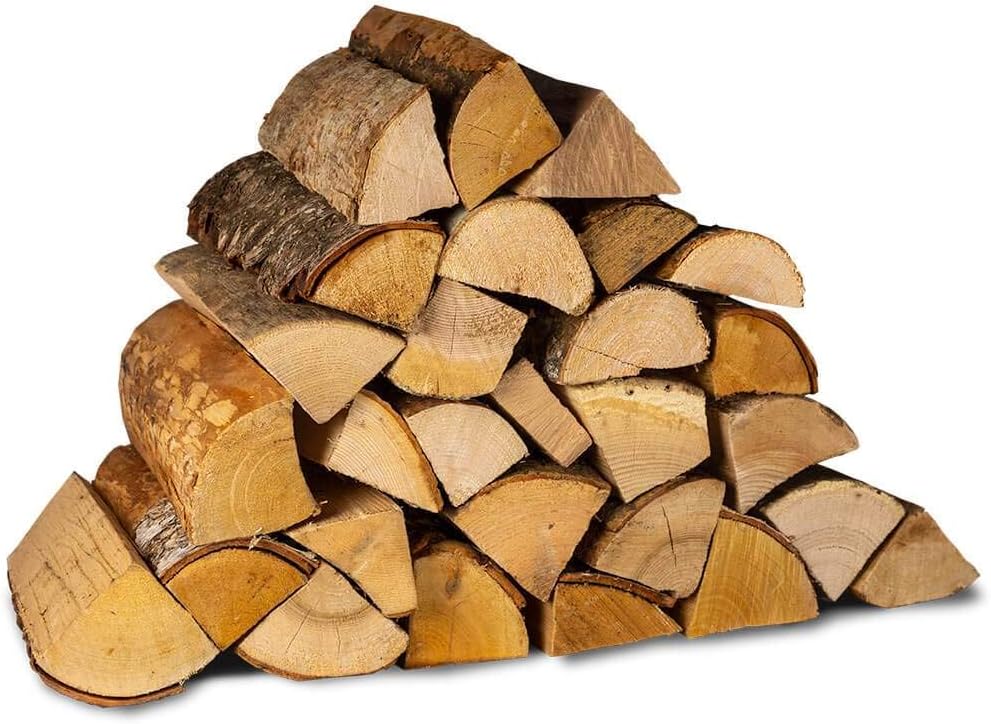 Kiln Dried Pizza Oven Wood (15kg) | Premium Firewood for Pizza Ovens, Wood Burners, Stoves, Fire Pits & Outdoor Kitchens | Long Burning, Quick Lighting | Sustainably Sourced Logs