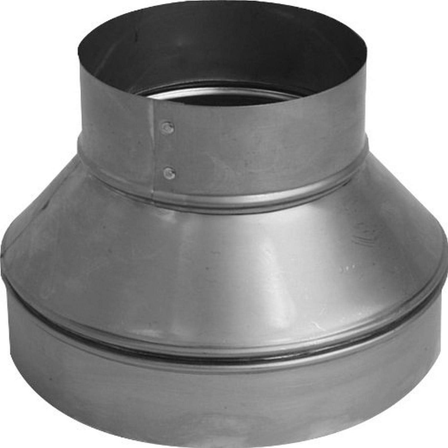 SM-RDP 75 7-Inch by 5-Inch Round Galvanized Plain Reducer